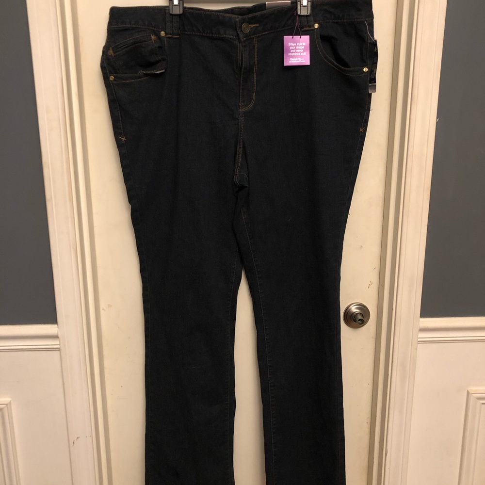 Lane Bryant Slim Boot Dark wash jean
